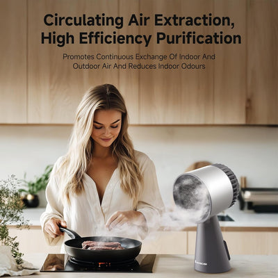 AOBOSI Portable Range Hood with Powerful 3 Speeds Fan for RV Kitchen