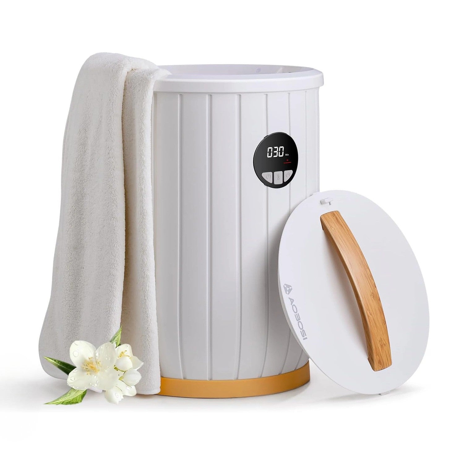 AOBOSI 20L Large Capacity Portable Towel Warmer Bucket