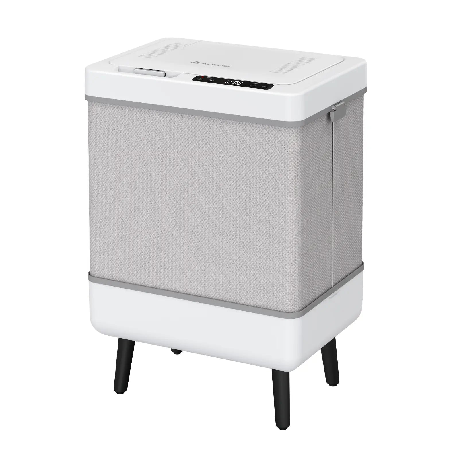 AOBOSI 35L 4-in1 Foldable Towel Warmer with Drying Mode - Black Legs