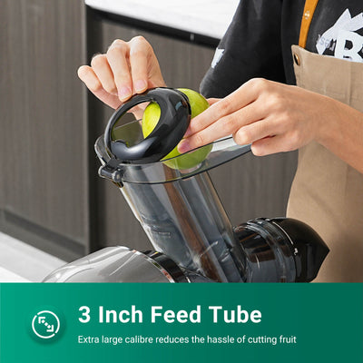 Aobosi Cold Press Juicer Machines with XL Tube Slow Juicer