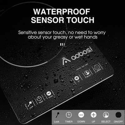 Waterproof sensor touch