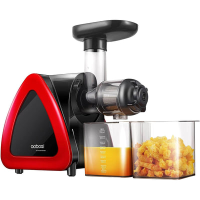 Aobosi Slow Masticating Juicer Machine Red AMR520
