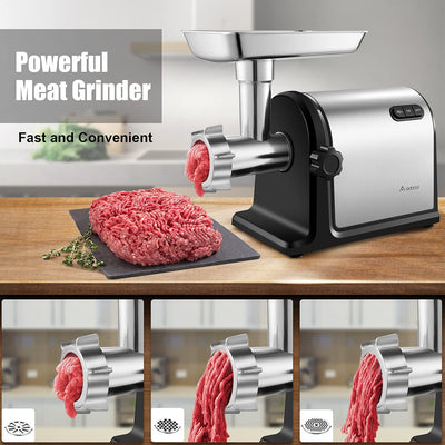 AOBOSI Electric Meat Grinder 3000W Fast Grind