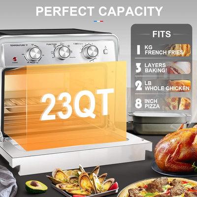AOBOSI A220 6-in-1 Large Toaster Oven