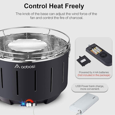 Aobosi CG09 Smokeless Barbecue Grill