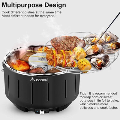 Aobosi CG09 Smokeless Barbecue Grill