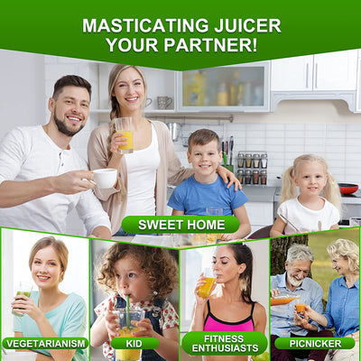 Aobosi Slow Masticating Juicer Cold Press Juicer Machine